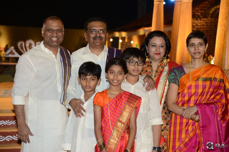 Celebs-at-Prasad-V-Potluri-Daughter-Half-Saree-Function